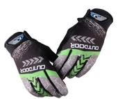 Forte GT Xbyc HJ 1504 Kros Eldiven Standart Beden Bisiklet Eldiveni Yeşil - 1