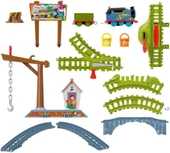 Fisher Price ve Arkadaşları Boya Teslimatı Motorlu Tren Seti HTN34 - 5
