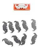 Kanca Çengel Bıçak Yedek Uç 10’lu Orijinal Lutz Solingen 65 Mikron - 4