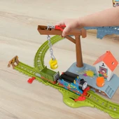 Fisher Price ve Arkadaşları Boya Teslimatı Motorlu Tren Seti HTN34 - 4