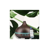 Hava Nemlendirici 7 Led Işıklı Aromatik Oda Kokusu 550 Ml Kahve Aroma Difüzörü Buhar Makinası - 2