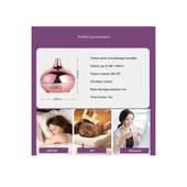 Hava Nemlendirici Parlak Gold Aromatik Oda Kokusu 550 Ml Kahve Aroma Difüzörü Buhar Nemlendırıcı - 5