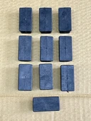 10 adet 40x20 profil masa papucu plastik tıpa - 6