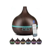 Hava Nemlendirici 7 Led Işıklı Aromatik Oda Kokusu 550 Ml Kahve Aroma Difüzörü Buhar Makinası - 1