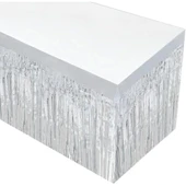 Gümüş Metalize Masa Eteği 275x75 Cm – Kendinden Yapışkanlı - 3