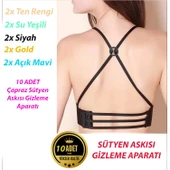 Sütyen Askısı Gizleme Aparatı 10 Adet - 5