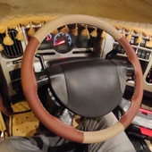 Renault Tır Direksiyon Kılıfı Kahverengi thumbnail 3