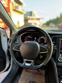 Megane 4 Araca Tam Uyumlu Dikmeli Direksiyon Kılıfı (5D Kristal Karbon Soft Nokta) thumbnail 2