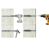 SP STAR 10x140 Ağır Yük Dubeli 100 Adet Vidasız Klima Dübeli - 5