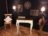 Wooding Mobilya 80 Cm Çekmeceli Masif Krem Ceviz Dresuar - 3