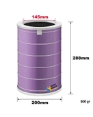 Xiaomi Uyumlu Mi Air Purifier 3H Hava Temizleyici Filtre thumbnail 5