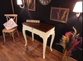 Wooding Mobilya 80 Cm Çekmeceli Masif Krem Ceviz Dresuar - 4