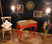 Wooding Mobilya 80 Cm Çekmeceli Masif Kırmızı Natürel Dresuar thumbnail 3