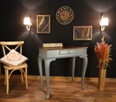 Wooding 90 Cm Çekmeceli Masif Gri Ceviz Dresuar thumbnail 5