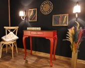 Wooding 90 Cm Çekmeceli Masif Kırmızı Ceviz Dresuar thumbnail 4