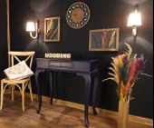 Wooding 90 Cm Çekmeceli Masif Lacivert Dresuar thumbnail 4