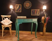 Wooding 90 Cm Çekmeceli Masif Yeşil Ceviz Dresuar thumbnail 5