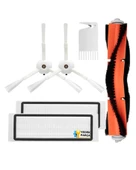 XIAOMI MI için Aksesuar Seti, Robot Vakum Yedek Parçalar, 1 Adet Ana Fırça, 2 Adet Yan Fırça, 2 Adet HEPA filtre, 1 Adet Tarak thumbnail 1