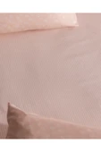 Marlie Tek Kişilik Pamuklu Çarşaf Takımı - Pudra thumbnail 5