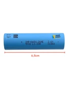 Tenpower 18650 3.6V 2600mAh Li-ion Şarjlı Pil – Robot Süpürgeler İçin Uyumlu Batarya - 1