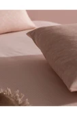 Marlie Tek Kişilik Pamuklu Çarşaf Takımı - Pudra thumbnail 4
