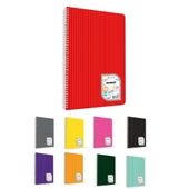 Çınar 73013 Colormaxı Sipiralli A4 Pp Kapak 60 Yp Çizgili Defter - 1