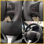 Clio 4 FAZ 1 2014-2017 Araca Özel Direksiyon Kılıfı (Makyajlı Kasalara Uyumlu Değildir) thumbnail 3