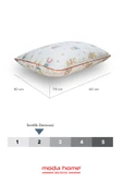 2 Adet Müslin kumaşlı ortopedik çocuk yastığı,Visco parçacıklı pamuk kılıflı  40*60 *1100 gr(abc) - 4
