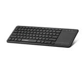 Bluetooth + Wıreless Klavye + Touch Pad Q Siyah HDX2505 - 1