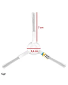 Viomi Uyumlu V2 Pro Vacuum Cleaner Akıllı Robot Süpürge Yan Fırça Beyaz thumbnail 3