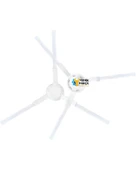 Viomi Uyumlu V2 Pro Vacuum Cleaner Akıllı Robot Süpürge Yan Fırça Beyaz thumbnail 2