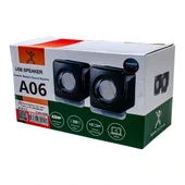 MAGICVOICE A-06 1+1 USB MİNİ PC HOPARLÖR (2X3 WATT) (5047) thumbnail 2