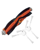 Xiaomi Uyumlu Mi Robot vakum 2 Pro + Robot Süpürge Ana Rulo Fırça Yan Fırça 2 Adet thumbnail 1