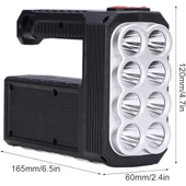 Güneş Enerjili Kamp Av Feneri thumbnail 4