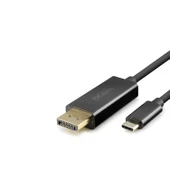 Type-C To Dısplay Kablo 8K 60Hz Pvc 1.8M Siyah HDX7858 - 1