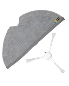 Xiaomi Uyumlu Mi Robot vakum 2 Pro + Robot Süpürge Yan Fırça Mop Bezi thumbnail 1