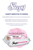 48 AL 44 ÖDE Sleepy Sensitive Bebek Islak Mendili 70'li ve Rosie Pamuk Hediye thumbnail 3