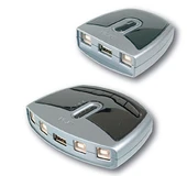 USB Arayüzüne Sahip Cihazları Paylaştıran Switch, USB 2.0, 2 PC, 1 USB Cihaz
(2 Port USB 2.0 Peripheral Switch) - 1