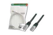 Digitus Cat-5e UTP Patch Kablosu, 0.5 metre, AWG 26/7, Siyah Renk, 3P sertifikalı - 1