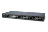 24-Port 10/100/1000Base-T IEEE 802.3at/af PoE Injector Hub<br>
PoE Güç Bütçesi maks. 440 (aynı anda 24 adet 15,4 Watt verebilir) - 1