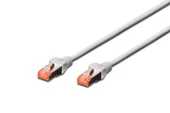Digitus Cat.6 Patch Kablo, S-FTP, Halogenfree, AWG 27/7, 20 metre, Gri Renk - 1