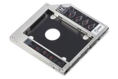 Digitus SSD/HDD Takmak için Yuva, Notebook'lar için, 9.5 mm, , SATA I, II, III destekler, Giriş SATA, Çıkış SATA - 1