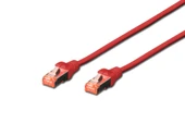 Digitus Cat.6 Patch Kablo, S-FTP, Halogenfree, AWG 27/7, 3 metre, Kırmızı Renk - 1