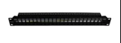 Beek 19  1U 24 port Modüler Patch Panel, Zırhlı/Shielded (Keystone Jacklar haricen temin edilmelidir)<br>
Beek 19  1U Modular Patch Panel, 24-port Shielded (keystone jacks not included) - 1