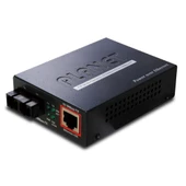 PoE Media Converter<br>
100Base-FX to 10/100Base-TX (SC Multimode 2 km)<br>
IEEE 802.3af PoE - 1