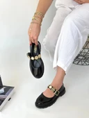 Okira Siyah Rugan Oxford Ayakkabı - 1