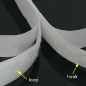 Cırt Bant Yapışkanlı Beyaz Takım 50mm x 2mt - 1