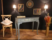 Wooding Mobilya 100 Cm Çekmeceli Masif Gri Dresuar thumbnail 4