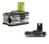 Ryobi RB1820C 18 V 2.0 Ah Akü ( 130597008 ) + RB18L50 (130429308) - 1