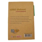 NotYaz 100x150 Never Give Up 50 Yaprak Kilitli Kraft Bloknot (KB-1742) thumbnail 4